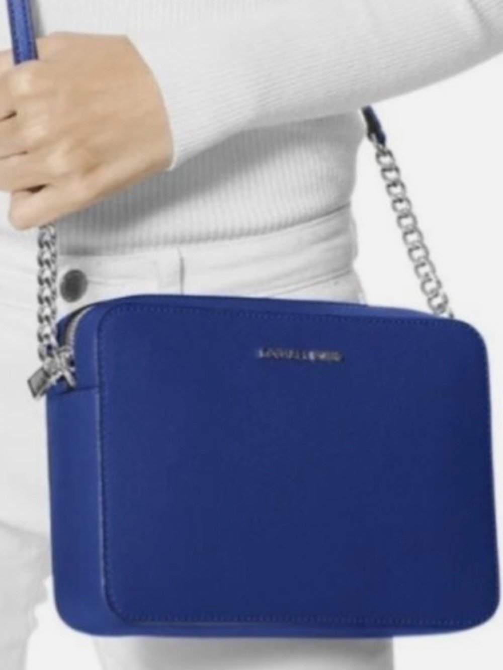 Michael Kors Cobalt Blue Jetset Crossbody bag-BNWT)